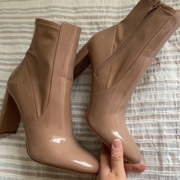 NUDE HEEL BOOTS | ALDO - Picture 1 of 1
